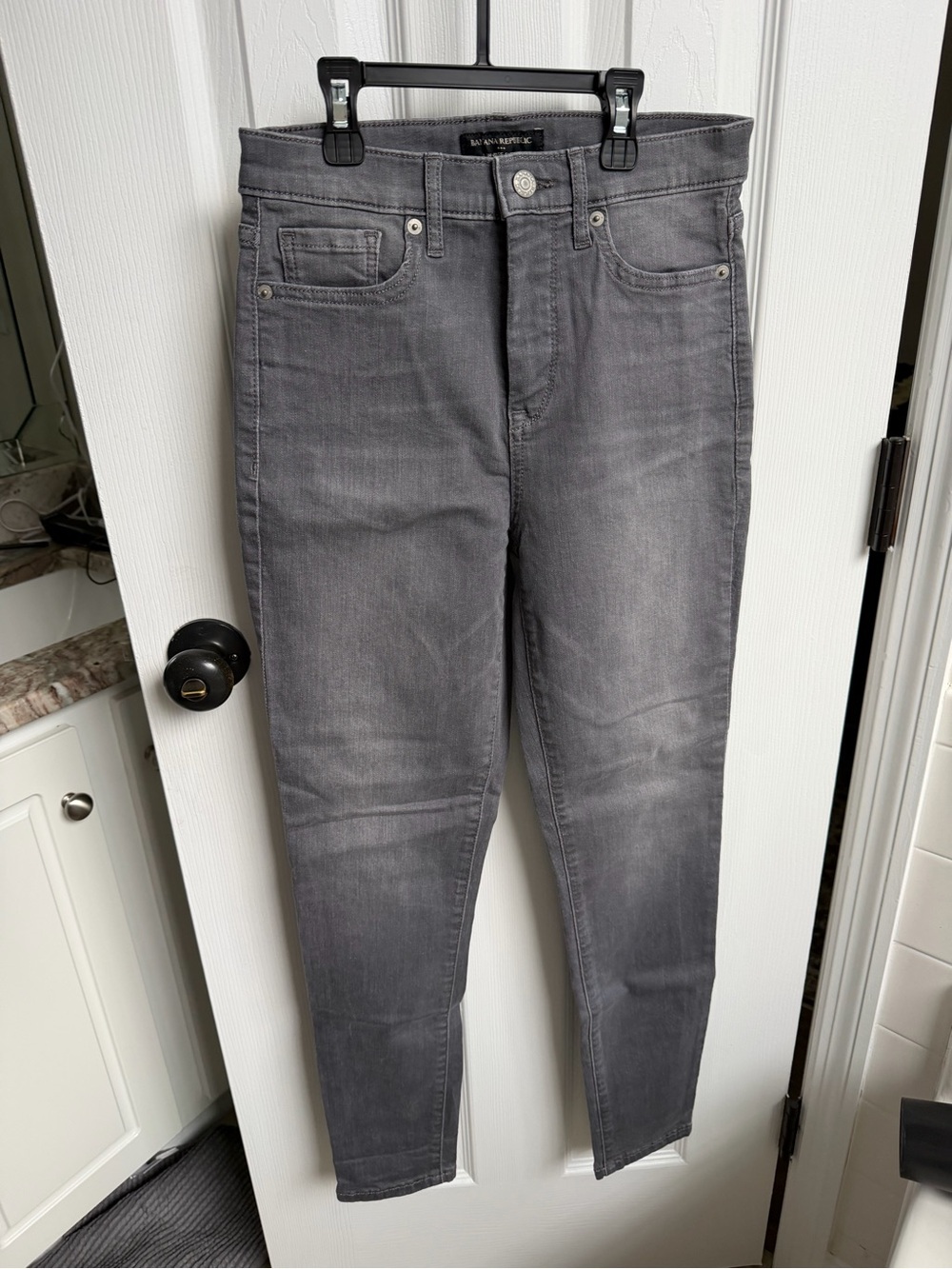 Banana Republic Slim Gray Skinny Jeans